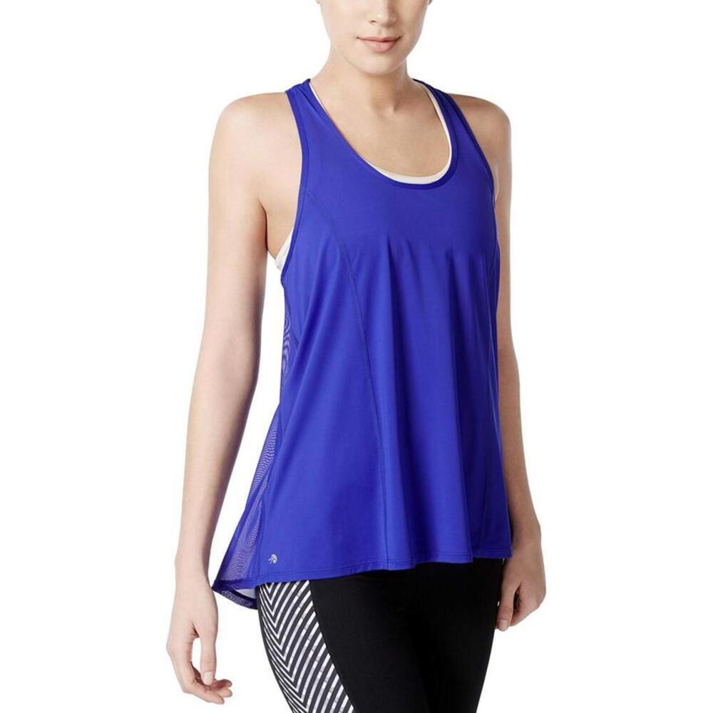 Ideology Womens Mesh Racerback Swing Tank Top Size XS